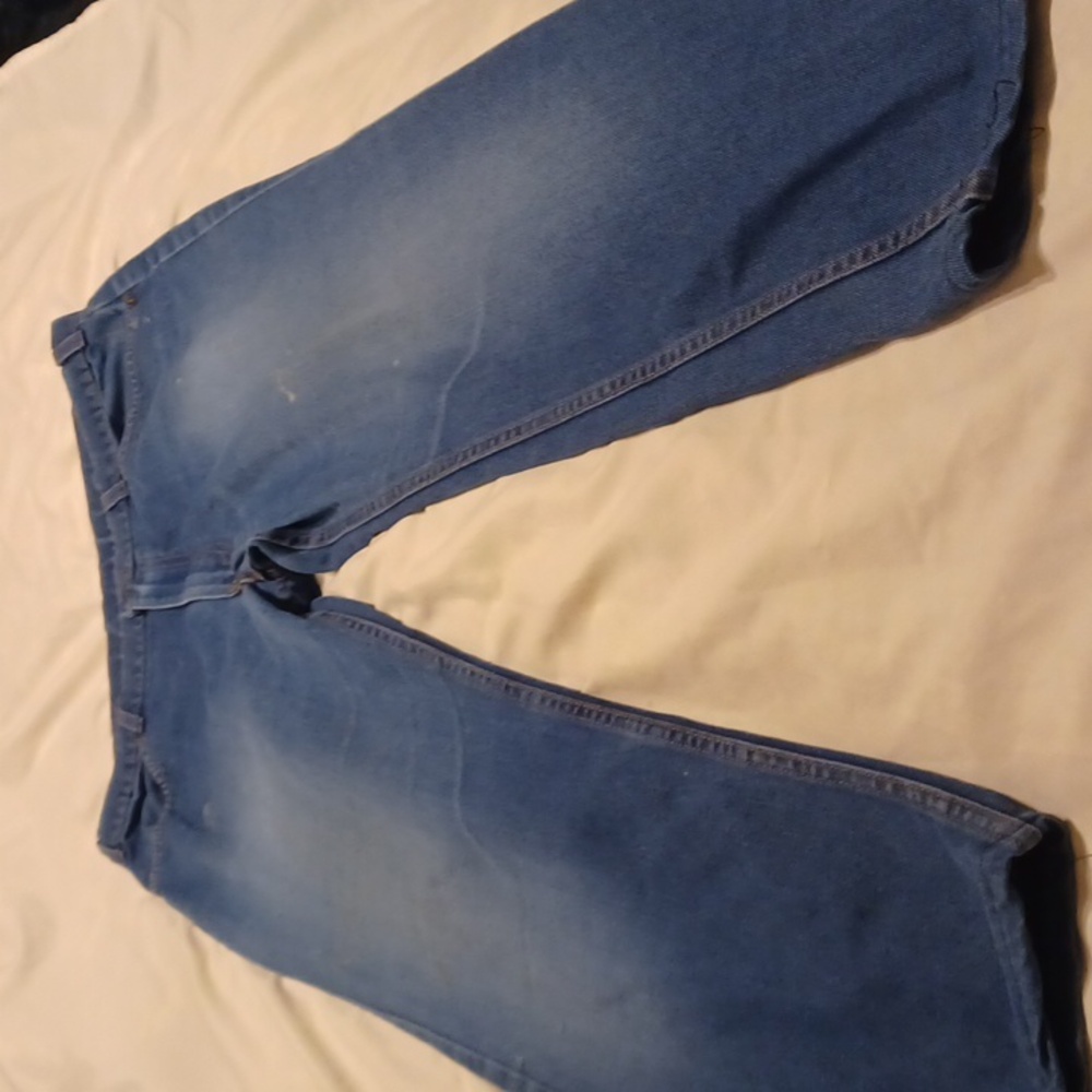 Levis 38x27 orange label jeans